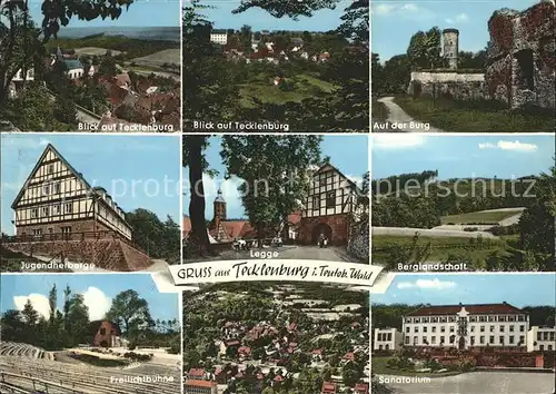 Tecklenburg Burg Sanatorium Jugendherberge Kat. Tecklenburg