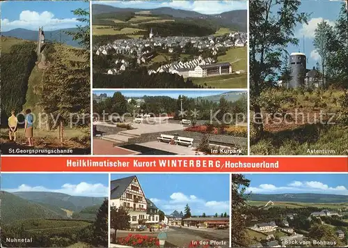 Winterberg Hochsauerland Astenturm Kurpark Nuhnetal Kat. Winterberg