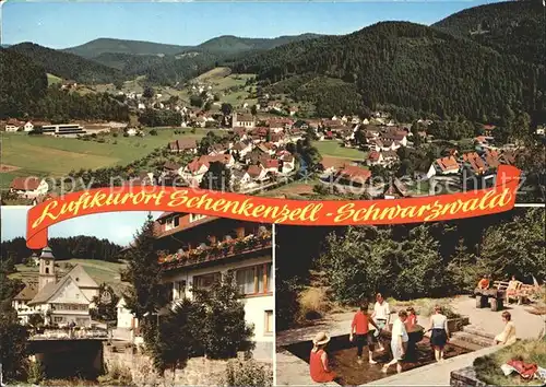 Schenkenzell Stadtansicht Kat. Schenkenzell Schwarzwald