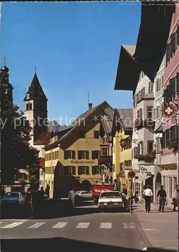 Kitzbuehel Tirol Stadtansicht Kat. Kitzbuehel