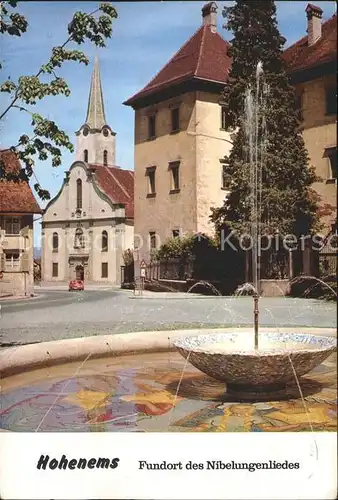 Hohenems Schlossplatz Kat. Hohenems