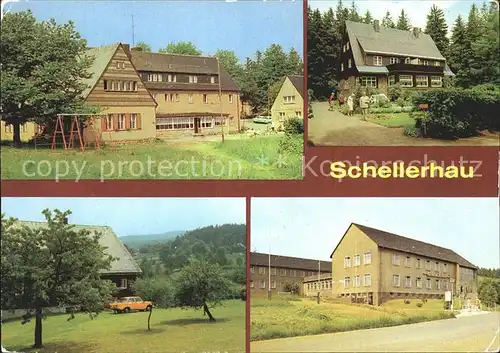 Schellerhau Ferienheim Lockwitzgrund Sonnenhof Kahleberg Kat. Altenberg