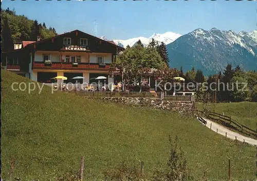 Oberstdorf Alpengasthof Schwand Kat. Oberstdorf