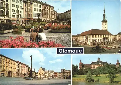 Olomouc Marktplatz Kirche Schloss Kat. Olomouc