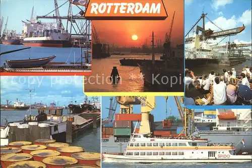 Rotterdam Hafenansichten  Kat. Rotterdam