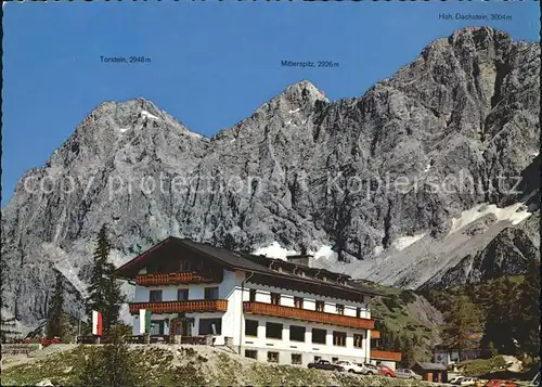 Ramsau Dachstein Steiermark Dachsteinsuedwaende  Kat. Ramsau am Dachstein