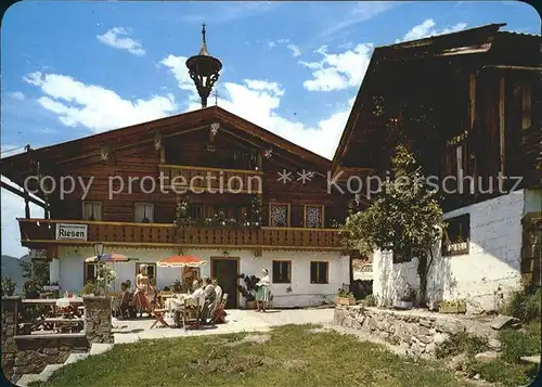 Ellmau Tirol Alpengasthof Riesen Kat. Ellmau