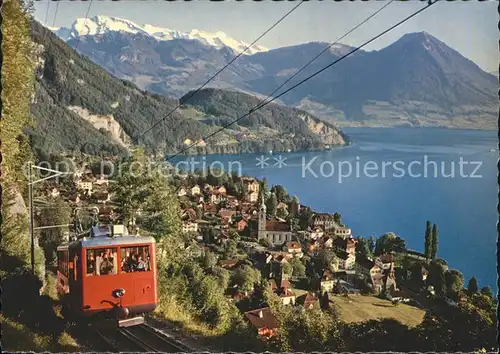 Vitznau Rigibahn Nidwaldner Alpen Kat. Vitznau