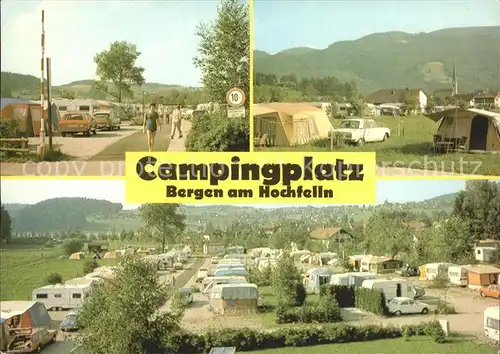 Hochfelln Bergen Campingplatz Kat. Bergen