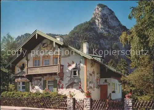 Oberammergau Rotkaeppchen  Haus Kofel Kat. Oberammergau