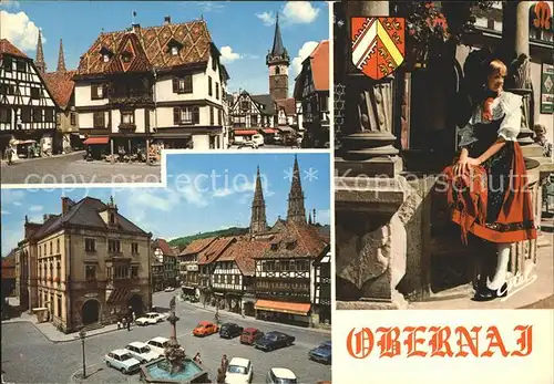 Obernai Bas Rhin Rue Sainte  Odile Place de L`Etoile Kat. Obernai