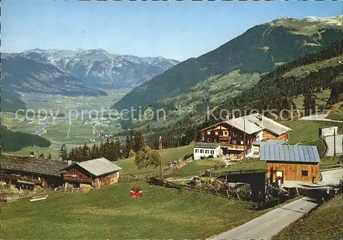 Zell Ziller Tirol Gasthof Grindlalm Enzian Sepp Kat. Zell am Ziller