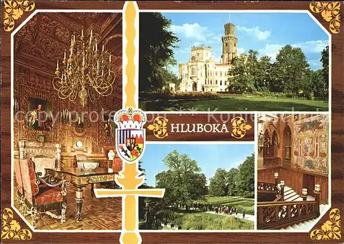 Hluboka Vltavou Schloss Kat. Frauenberg