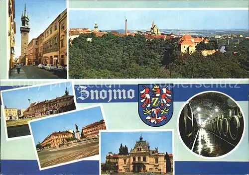 Znojmo Cekovy pohled  Namesti Vitezstvi Kat. Znojmo