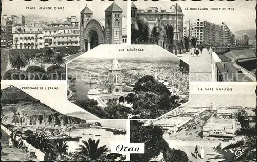 Oran Algerie Hafen Place Jeanne D`Arc Kat. Oran