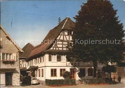 Kappelrodeck Gasthof Zur Linde Kat. Kappelrodeck