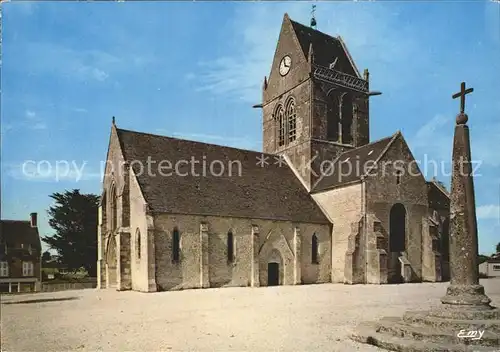 Sainte Mere Eglise Kirche 14. Jahrhundert Kat. Sainte Mere Eglise