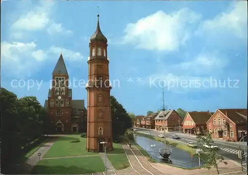 Papenburg St. Michael und Alter Turm Kat. Papenburg
