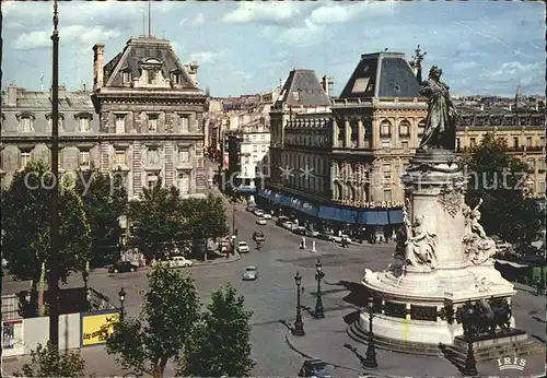 Paris Place de la Republique Kat. Paris