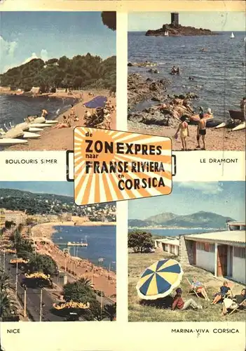 Vence la Jolie Boulouris sur Mer Dramont Nice Marina Viva Corsica Kat. Tourettes sur Loup