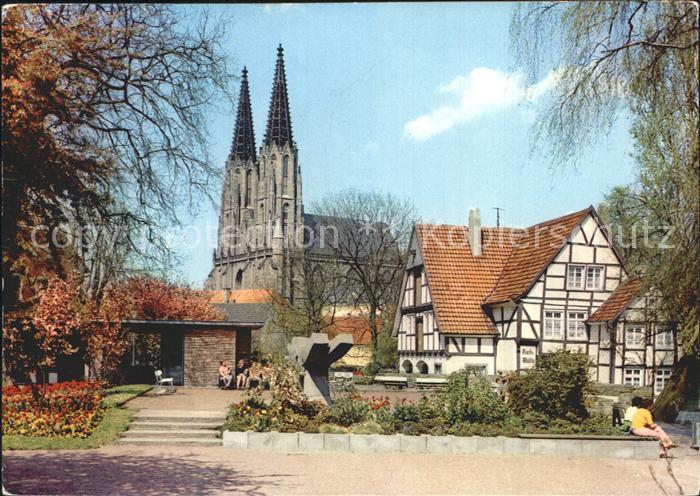Soest Arnsberg Theodor Heuss Park mit Maria zur Wiese / Soest /Soest