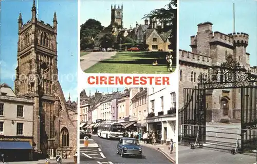 Cirencester Beeches Parish Church Old Barracks Kat. Cotswold