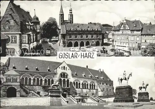 Goslar Kaiserplatz Marktplatz Kat. Goslar
