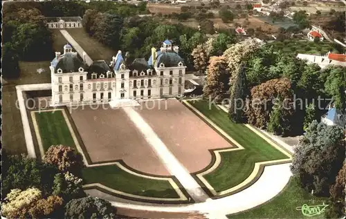 Cheverny Fliegeraufnahme Chateau  Kat. Cheverny