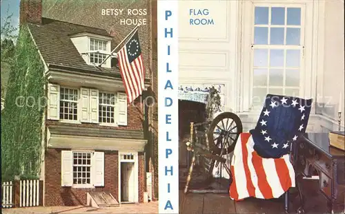Philadelphia Pennsylvania Betsy Ross House  Kat. Philadelphia