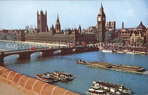 London Houses Parliament Westminster Bridge  Kat. City of London