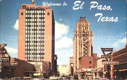 El Paso Texas Texas Street Natural Gas Co. Building Basset Tower  Kat. El Paso