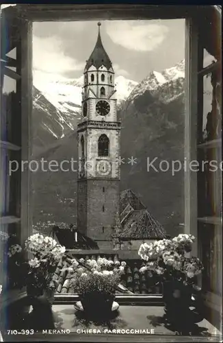 Merano Suedtirol Chiesa Parrocchiale  Kat. Merano