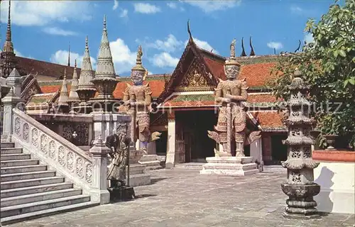Bangkok Ground Wat Phra Keo  Kat. Bangkok