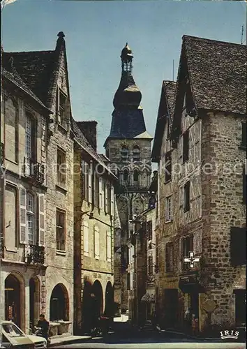 Sarlat la Caneda Sarlat Perigord Rue place Liberte Kat. Sarlat la Caneda