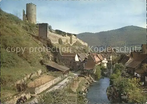 Kaysersberg Haut Rhin Ruines Chateau  Kat. Kaysersberg