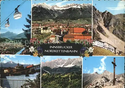 Innsbruck Nordkettenbahn Wagenkreuzung Station Seegrube Hungerburgbahn  Kat. Innsbruck