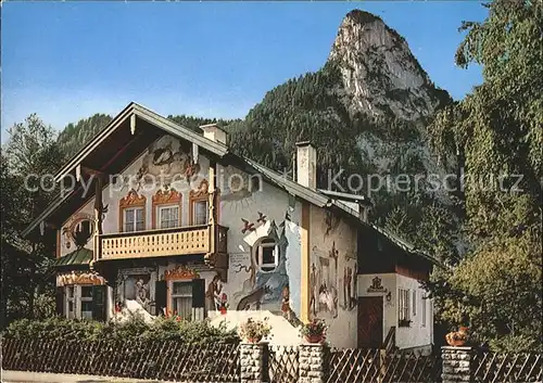 Oberammergau Rotkaeppchen Haus Kofel  Kat. Oberammergau