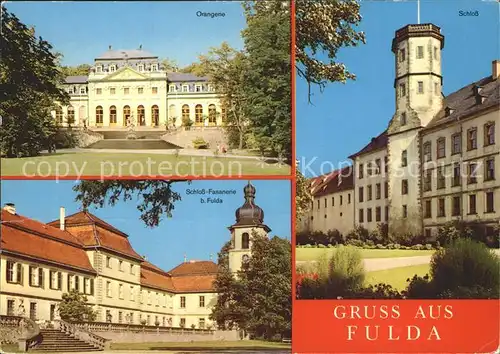Fulda Orangerie Schloss Fasanerie Kat. Fulda