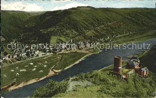 Burgen Mosel Restaurant Onkel Olskar Moselpartie  Kat. Burgen