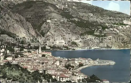 Menton Alpes Maritimes Fliegeraufnahme Kat. Menton