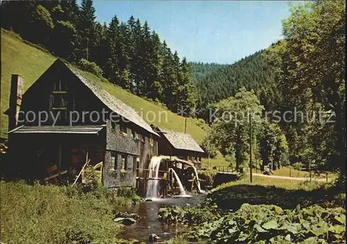 Nagold Wassermuehle im Schwarzwald Kat. Nagold