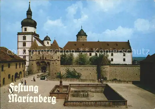 Wuerzburg Festung Marienberg Kat. Wuerzburg