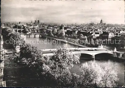Paris  Pont du Carrousel Fliegeraufnahme Kat. Paris
