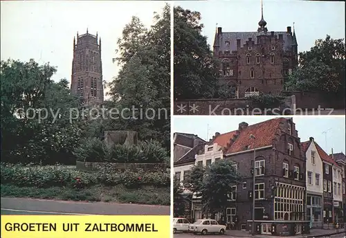 Zaltbommel Kirche und Strassenpartie Kat. Zaltbommel