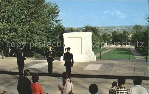 Arlington Washington Tomb of the Unknown Soldier Kat. Arlington