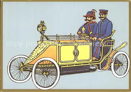 Berlin Motorpostwagen um 1900 Kat. Berlin