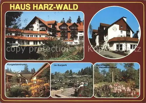 Braunlage Haus Harzwald Kurgastzentrum Kurpark Kuranlagen Heimatmuseum Kat. Braunlage Harz