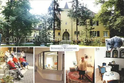 Boehlitz Ehrenberg Senioren Wohnpark Villa Auenwald Teilansichten Kat. Leipzig