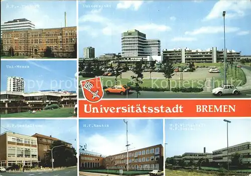 Bremen HF Technik Universitaet Mensa HF Gestaltung Nautik und Wirtschaft Kat. Bremen