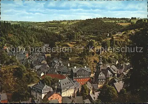 Monschau Stadtblick Kat. Monschau